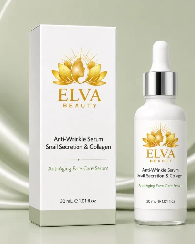 ELVA Beauty Anti-Wrinkle Serum Snail Secretion & Collagen