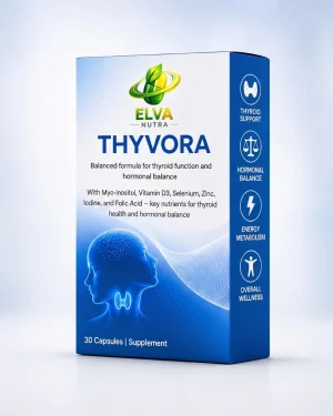 ELVA NUTRA THYVORA – Thyroid Support & Hormonal Balance Capsules