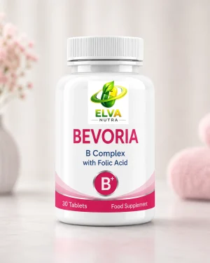 ELVA NUTRA BEVORIA – B Complex with Folic Acid Tablets