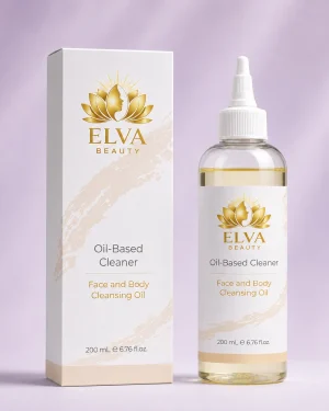 ELVA Beauty Oil-Based Cleaner – Face and Body Cleansing Oil